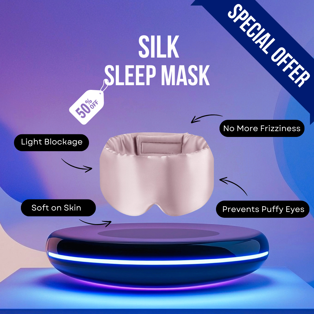 100% Mulberry Silk Sleep Mask