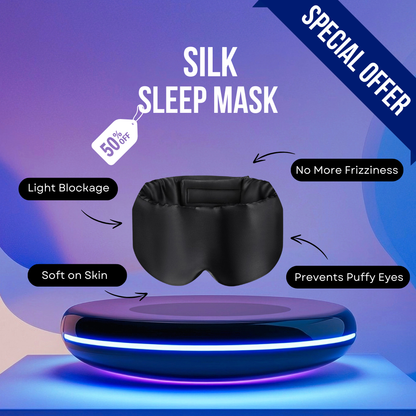 100% Mulberry Silk Sleep Mask